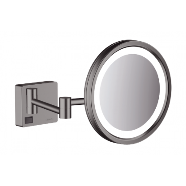 Hansgrohe AddStoris LED燈 浴室鏡 (拉絲黑鉻) - 產品型號: 41790340